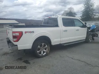 2023 Ford F-150 XL with VIN 1FTFW1E5XPFA44341, listed as a Copart auction lot 50811115 with 16,483 mi miles and Salvage Title. Bid and sale history available at carsss.com. Image 3.