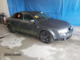 2002 Audi A4 3.0L with VIN WAULT68E92A253951, listed as a Copart auction lot 60483815 with Not provided miles and Clean title. Bid and sale history available at DreamBid. Image 4.