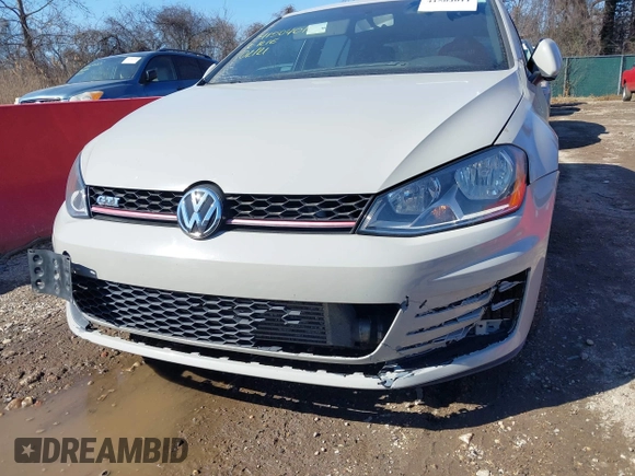 2017 Volkswagen Golf GTI S with VIN 3VW5T7AU4HM057802, listed as a IAAI auction lot 41504011 with 88,203 mi miles. Bid and sale history available at carsss.com. Image 19.
