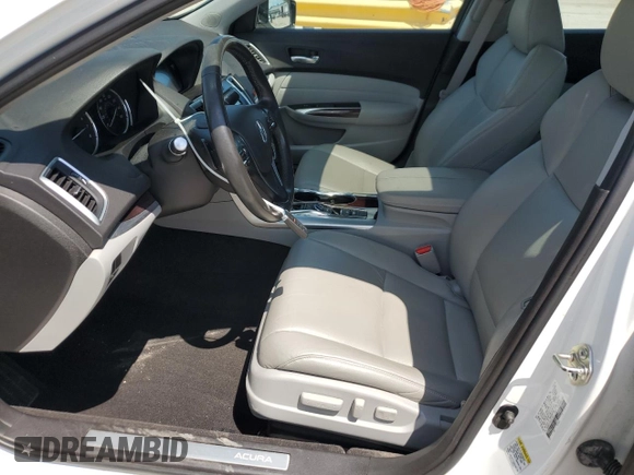 2015 Acura TLX V6 with VIN 19UUB2F30FA014347, listed as a Copart auction lot 55644404 with 134,573 mi miles. Bid and sale history available at carsss.com. Image 7.