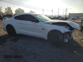 2018 Ford Mustang GT with VIN 1FA6P8CF9J5108759, listed as a Copart auction lot 84027644 with 79,420 mi miles and Salvage Title. Bid and sale history available at DreamBid. Image 4.