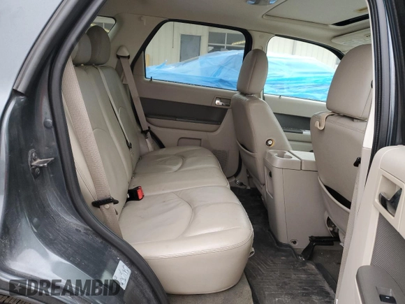 2010 Mercury Mariner Premier with VIN 4M2CN9HGXAKJ19825, listed as a Copart auction lot 44738925 with 147,657 mi miles and Salvage title. Bid and sale history available at DreamBid. Image 11.