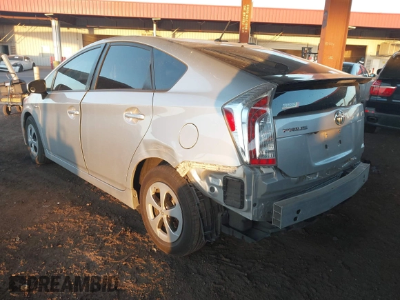 2015 Toyota Prius Four with VIN JTDKN3DU6F0480191, listed as a IAAI auction lot 41584260 with 91,292 mi miles. Bid and sale history available at carsss.com. Image 3.