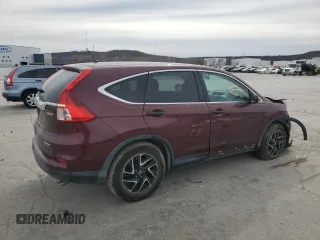 2016 Honda CR-V SE with VIN 2HKRM4H40GH679422, listed as a Copart auction lot 48331255 with 113,794 mi miles and Salvage Title. Bid and sale history available at carsss.com. Image 3.