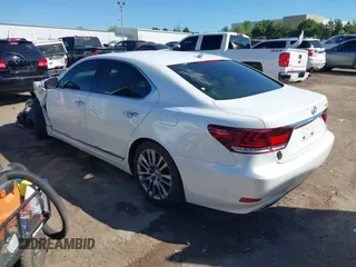 2013 Lexus LS 460 with VIN JTHBL5EF5D5124038, listed as a IAAI auction lot 40197929 with 232,697 mi miles and . Bid and sale history available at DreamBid. Image 3.