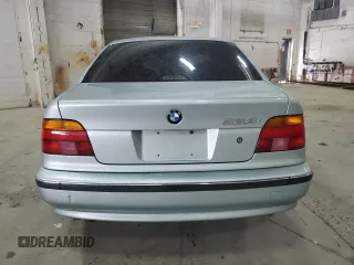 1998 BMW 5 Series 528iA with VIN WBADD6328WBW40098, listed as a Copart auction lot 52914675 with 249,562 mi miles and Salvage Title. Bid and sale history available at carsss.com. Image 6.