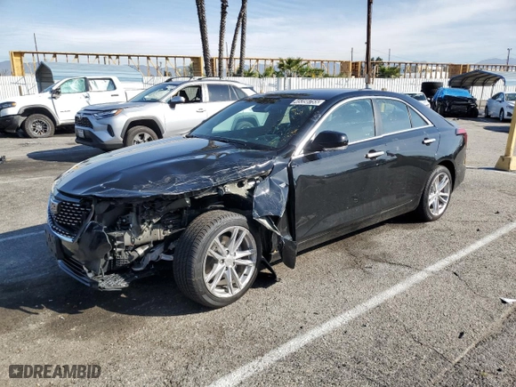 2024 Cadillac CT4 Luxury with VIN 1G6DA5RK0R0128576, listed as a Copart auction lot 45356755 with 0 mi miles and Clean Title. Bid and sale history available at carsss.com. Image 1.