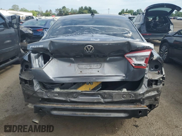2015 Volkswagen Passat SEL Premium with VIN 1VWCV7A34FC006176, listed as a Copart auction lot 60224195 with 107,983 mi miles and Salvage title. Bid and sale history available at DreamBid. Image 6.