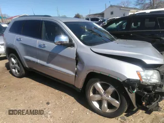 2011 Jeep Grand Cherokee Overland with VIN 1J4RS6GT2BC524217, listed as a IAAI auction lot 41827844 with 33,442 mi miles and . Bid and sale history available at DreamBid. Image 1.
