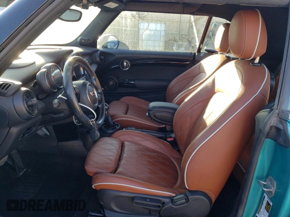 2018 MINI Convertible Cooper S with VIN WMWWG9C59J3C82656, listed as a Copart auction lot 84697254 with 38,453 mi miles and Salvage Title. Bid and sale history available at carsss.com. Image 7.