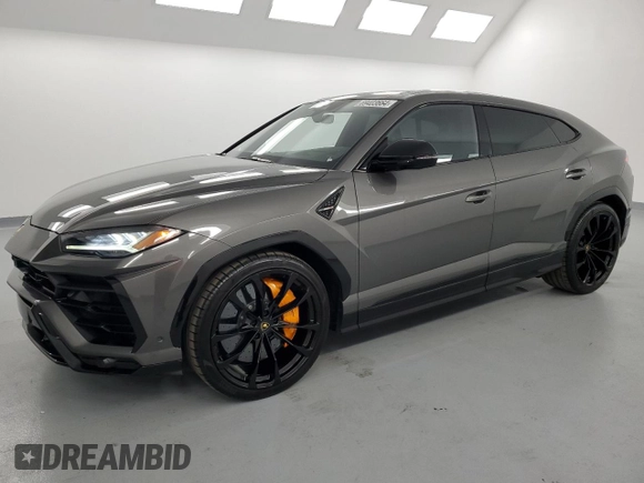2022 Lamborghini Urus z VIN ZPBUA1ZLXNLA16447, wystawiony jako Copart lot #69403664 z przebiegiem 28 166 mil mil oraz Szkody całkowita. Historia ofert i sprzedaży dostępna na DreamBid. Obrazek 1.