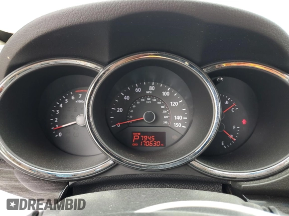 2012 Kia Sorento LX with VIN 5XYKT3A68CG294721, listed as a Copart auction lot 53873705 with 170,630 mi miles and Salvage Title. Bid and sale history available at DreamBid. Image 9.