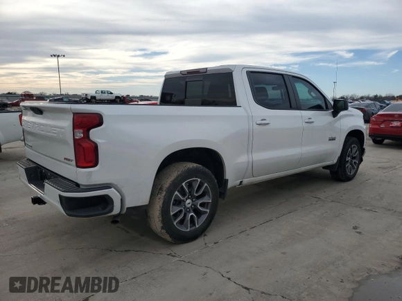 2021 Chevrolet Silverado 1500 RST with VIN 3GCPWDED5MG154964, listed as a Copart auction lot 43140085 with 0 mi miles and Salvage Title. Bid and sale history available at carsss.com. Image 3.
