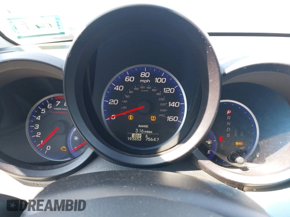 2008 Acura RDX with VIN 5J8TB18238A012296, listed as a IAAI auction lot 41988955 with 193,652 mi miles and . Bid and sale history available at carsss.com. Image 7.