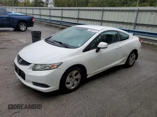 2013 Honda Civic Cpe LX with VIN 2HGFG3B53DH532958, listed as a Copart auction lot 73807914 with 111,216 mi miles and Salvage Title. Bid and sale history available at carsss.com. Image 1.