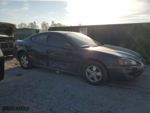2008 Pontiac Grand Prix with VIN 2G2WP552581159131, listed as a Copart auction lot 50080085 with 115,592 mi miles and Salvage Title. Bid and sale history available at carsss.com. Image 4.