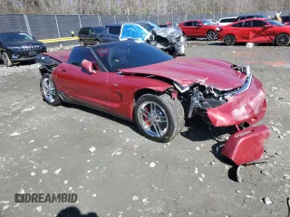 2002 Chevrolet Corvette with VIN 1G1YY32GX25100614, listed as a Copart auction lot 49794205 with 95,008 mi miles and Salvage Title. Bid and sale history available at carsss.com. Image 4.