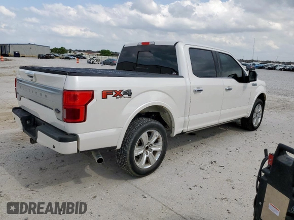 2019 Ford F-150 XL with VIN 1FTEW1E50KFD32695, listed as a Copart auction lot 55116925 with 98,881 mi miles and Clean Title. Bid and sale history available at carsss.com. Image 3.