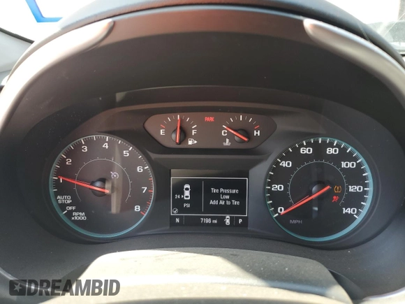 2024 Chevrolet Malibu LS with VIN 1G1ZB5ST2RF249862, listed as a Copart auction lot 49633285 with 7,196 mi miles and Clean Title. Bid and sale history available at DreamBid. Image 9.