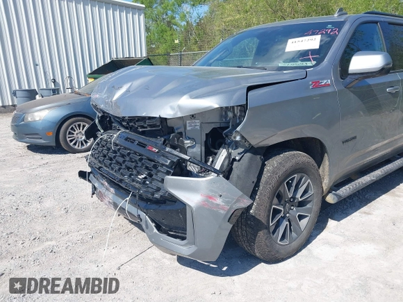 2024 Chevrolet Tahoe Z71 with VIN 1GNSKPKL9RR265695, listed as a IAAI auction lot 41754558 with 25,210 mi miles and . Bid and sale history available at DreamBid. Image 6.