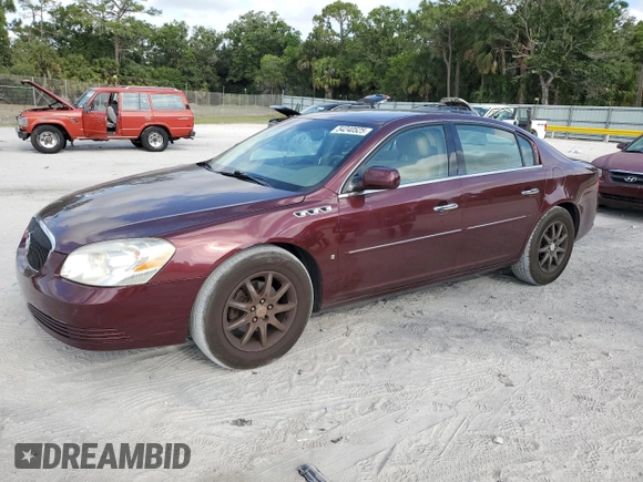 2006 Buick Lucerne CXL with VIN 1G4HD57286U142010, listed as a Copart auction lot 54240525 with 116,900 mi miles and Salvage Title. Bid and sale history available at carsss.com. Image 1.