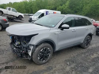 2024 Kia Sorento S z VIN 5XYRLDJC9RG305499, wystawiony jako Copart lot #56493705 z przebiegiem 12 313 mil mil oraz Szkoda całkowita • Salvage title. Historia ofert i sprzedaży dostępna na DreamBid. Obrazek 1.