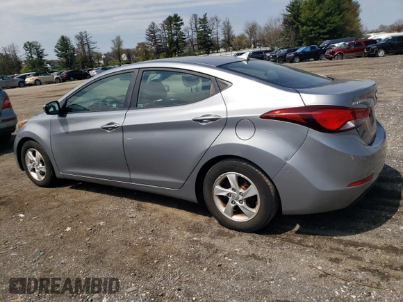 2015 Hyundai Elantra SE with VIN 5NPDH4AE6FH595492, listed as a Copart auction lot 52927155 with 102,179 mi miles and Salvage Title. Bid and sale history available at carsss.com. Image 2.