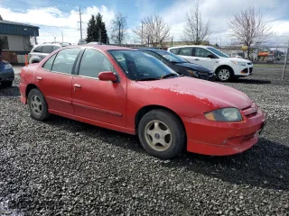 2003 Chevrolet Cavalier LS Sport with VIN 1G1JH52F437349095, listed as a Copart auction lot 47876665 with 223,844 mi miles and Salvage Title. Bid and sale history available at carsss.com. Image 4.