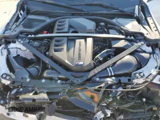 2024 BMW M4 Competition xDrive with VIN WBS43AZ09RCP58277, listed as a Copart auction lot 88475755 with 0 mi miles and Salvage Title. Bid and sale history available at carsss.com. Image 11.