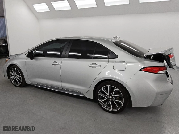 2021 Toyota Corolla SE with VIN 5YFS4MCE2MP075676, listed as a Copart auction lot 47068545 with 121,162 mi miles and Clean Title. Bid and sale history available at carsss.com. Image 2.