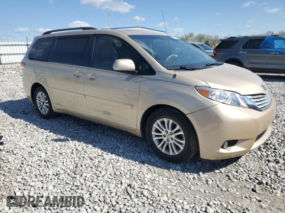 2011 Toyota Sienna XLE AAS with VIN 5TDYK3DC1BS160682, listed as a Copart auction lot 53193325 with 236,653 mi miles and Clean Title. Bid and sale history available at carsss.com. Image 4.