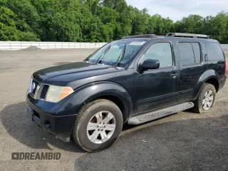 2006 Nissan Pathfinder SE with VIN 5N1AR18W86C666292, listed as a Copart auction lot 62343855 with 174,662 mi miles and Clean title. Bid and sale history available at DreamBid. Image 1.