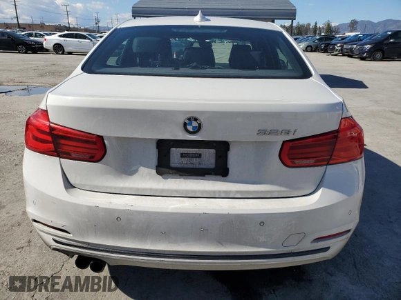 2016 BMW 3 Series 328i with VIN WBA8E9C55GK644654, listed as a Copart auction lot 48435345 with 185,277 mi miles and Salvage Title. Bid and sale history available at DreamBid. Image 6.