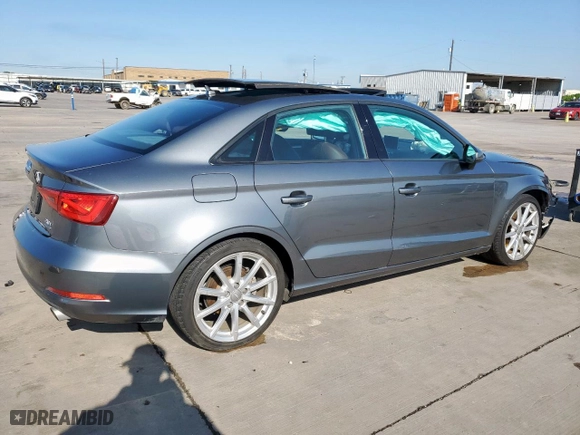 2015 Audi A3 2.0T Premium with VIN WAUBFGFF1F1076631, listed as a Copart auction lot 51924635 with 48,339 mi miles and Salvage Title. Bid and sale history available at carsss.com. Image 3.
