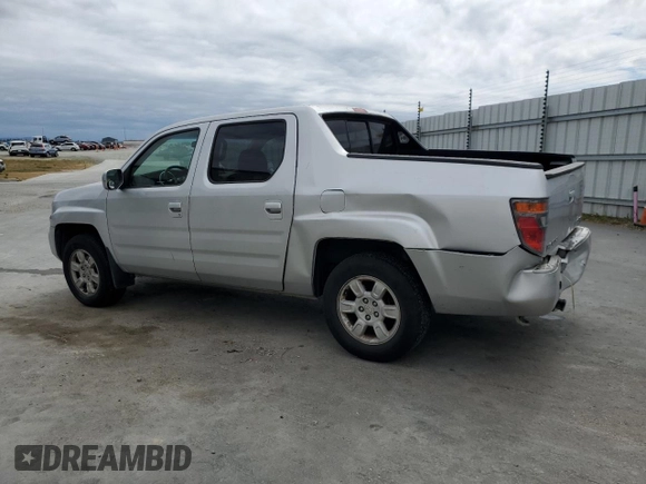 2006 Honda Ridgeline RTL with VIN 2HJYK16566H520340, listed as a Copart auction lot 54568505 with 168,187 mi miles and Salvage Title. Bid and sale history available at carsss.com. Image 2.