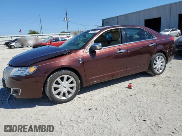 2012 Lincoln MKZ with VIN 3LNHL2GC9CR814671, listed as a Copart auction lot 49434085 with 91,914 mi miles and Salvage title. Bid and sale history available at DreamBid. Image 1.