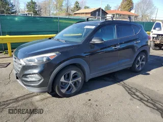 2016 Hyundai Tucson Limited z VIN KM8J33A26GU087155, wystawiony jako Copart lot #55175955 z przebiegiem 97 807 mil mil oraz Szkoda całkowita • Salvage title. Historia ofert i sprzedaży dostępna na DreamBid. Obrazek 1.