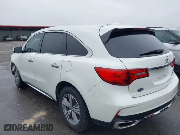 2019 Acura MDX with VIN 5J8YD3H3XKL011484, listed as a IAAI auction lot 41450303 with 89,627 mi miles and . Bid and sale history available at DreamBid. Image 3.