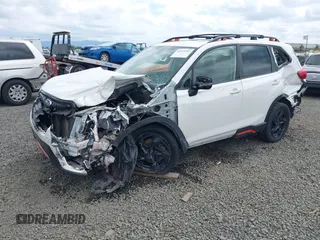 2021 Subaru Forester Special Sports with VIN JF2SKARC0MH506247, listed as a IAAI auction lot 42323287 with 65,186 mi miles and . Bid and sale history available at DreamBid. Image 2.