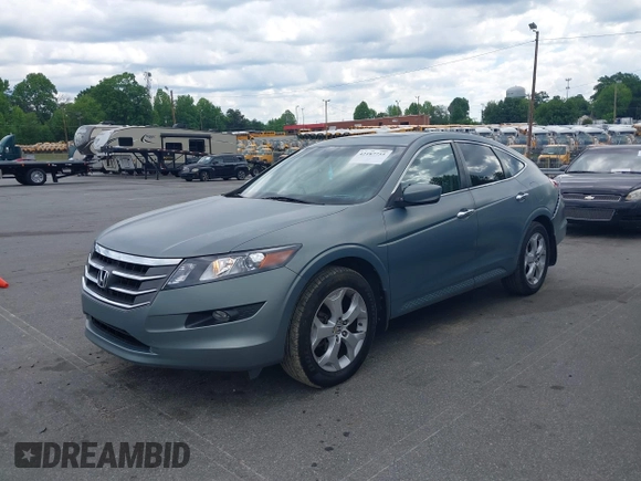 2010 Honda Crosstour EX-L z VIN 5J6TF1H5XAL013687, wystawiony jako IAAI lot #42187755 z przebiegiem 195 579 mil mil oraz . Historia ofert i sprzedaży dostępna na DreamBid. Obrazek 2.