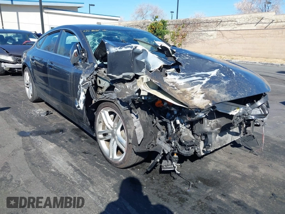 2014 Audi A7 3.0 Prestige with VIN WAU2GAFC9EN017754, listed as a IAAI auction lot 41687979 with 1 mi miles. Bid and sale history available at carsss.com. Image 1.