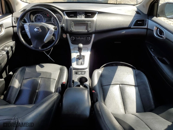2015 Nissan Sentra S with VIN 3N1AB7AP6FY273366, listed as a Copart auction lot 53477195 with 117,433 mi miles and Salvage Title. Bid and sale history available at carsss.com. Image 8.