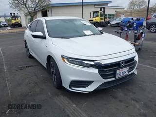 2022 Honda Insight EX z VIN 19XZE4F59NE012052, wystawiony jako IAAI lot #42062024 z przebiegiem 53 145 mil mil oraz . Historia ofert i sprzedaży dostępna na DreamBid. Obrazek 1.