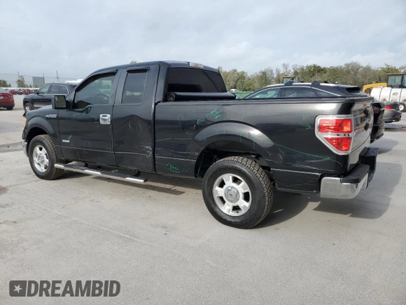2011 Ford F-150 XL with VIN 1FTFX1CT1BFA69667, listed as a Copart auction lot 47744355 with 176,779 mi miles and Salvage Title. Bid and sale history available at carsss.com. Image 2.