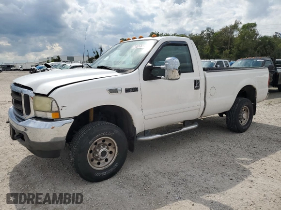 2002 Ford F-350 XL with VIN 1FTSF31L42EA65313, listed as a Copart auction lot 74520824 with 155,237 mi miles and Salvage Title. Bid and sale history available at DreamBid. Image 1.