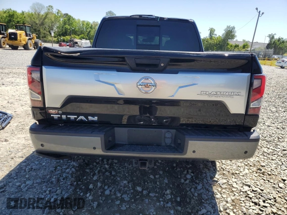 2021 Nissan Titan SV с VIN 1N6AA1EF7MN522103, выставлен на аукционе Copart как лот 53294235 с пробегом 54 540 миль миль и Списание • Salvage title. История ставок и продаж доступна на DreamBid. Изображение 6.