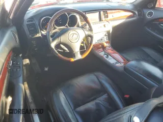 2007 Lexus SC 430 with VIN JTHFN45Y879016081, listed as a Copart auction lot 41605845 with 160,072 mi miles and Salvage Title. Bid and sale history available at DreamBid. Image 8.