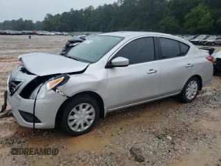 2016 Nissan Versa SV with VIN 3N1CN7AP3GL861630, listed as a Copart auction lot 56361815 with 107,845 mi miles and Salvage title. Bid and sale history available at DreamBid. Image 1.