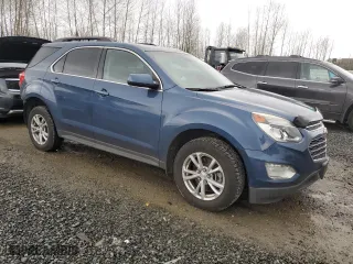 2016 Chevrolet Equinox LT with VIN 2GNFLFEK0G6145790, listed as a Copart auction lot 50222375 with 57,428 mi miles and Salvage Title. Bid and sale history available at carsss.com. Image 4.