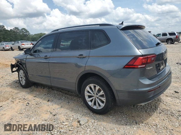 2020 Volkswagen Tiguan S with VIN 3VV1B7AX5LM176421, listed as a Copart auction lot 57229715 with 72,048 mi miles and Salvage title. Bid and sale history available at DreamBid. Image 2.